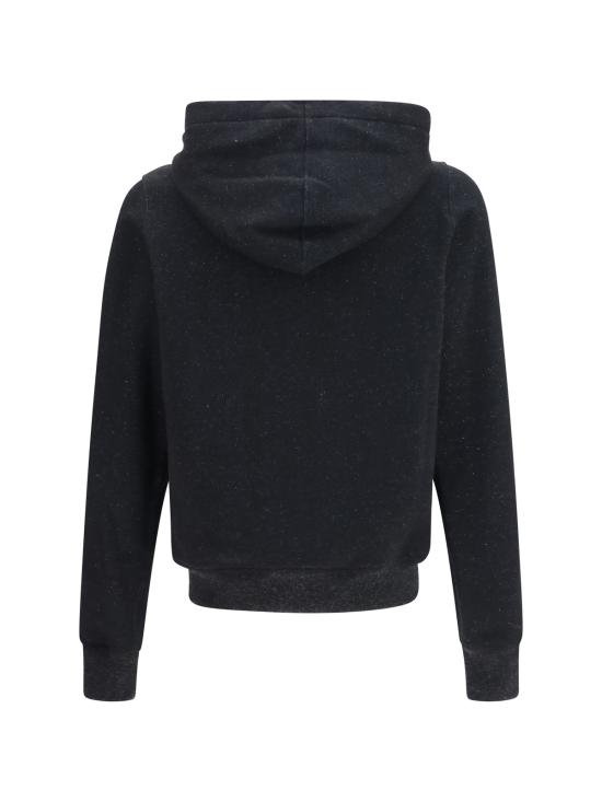  릭 오웬스 긴팔 티셔츠 제이슨 후드티 블랙 - RICK OWENS