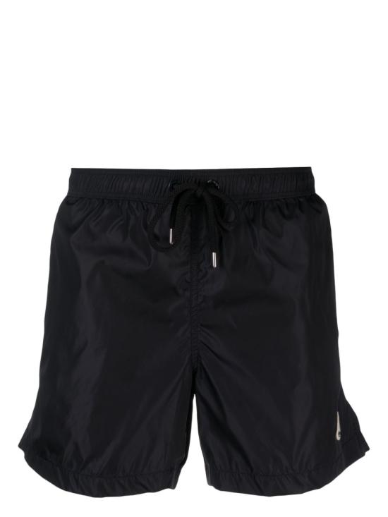 26FW 몽클레어 로고 패치 스윔 쇼츠 L20912C00004 53326743 Navy