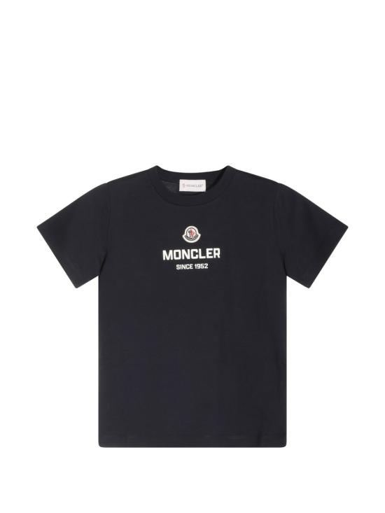 26FW [키즈] 몽클레어 티셔츠 L29548C00011 89AFV778 NAVY