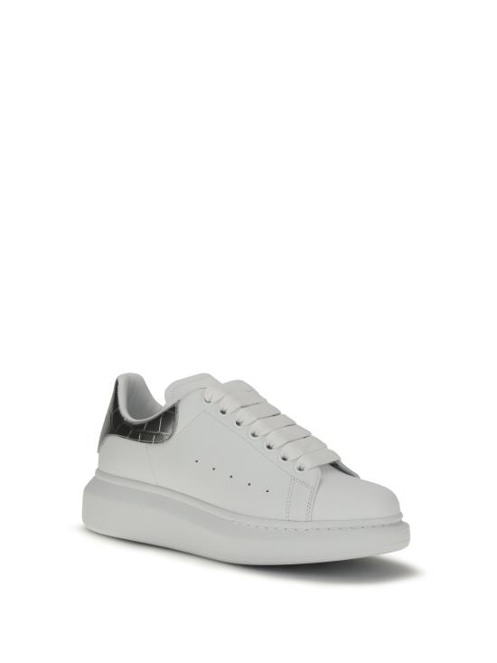  알렉산더 맥퀸 스니커즈 가죽  화이트 - ALEXANDER MCQUEEN