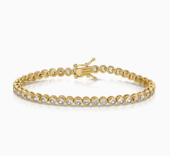  JOY DRAVECKY JEWELRY 바디 주얼리 조이 드라베키 주얼리 케이트 테니스 브레이슬릿 골드
