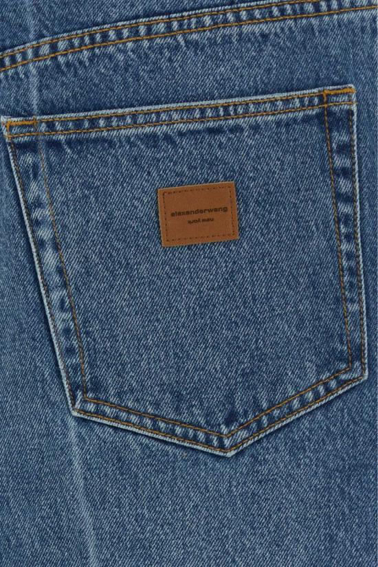  알렉산더 왕 데님 스커트 빈티지마블블루 - ALEXANDER WANG