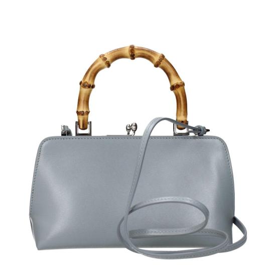  질샌더 토트백 질 샌더 가죽 핸드백 그레이 - JIL SANDER