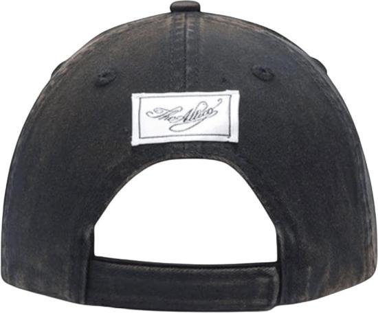 26FW 디 아티코 볼캡 THEATTICO261WAC00041CCC131TA121EMBROIDEREDLOGOCAPCAPSBLACK DONKERGREY - THE ATTICO