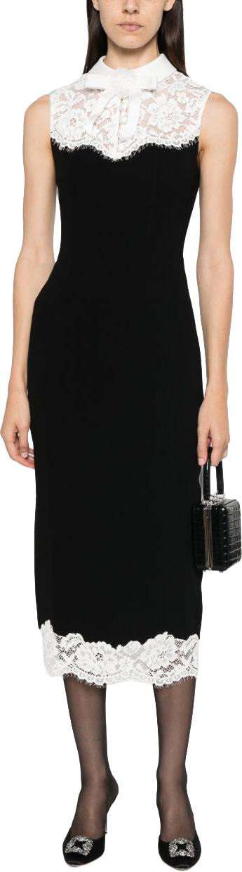 26FW 셀프 포트레이트 미디 원피스 AW26019MBBLACK - SELF PORTRAIT