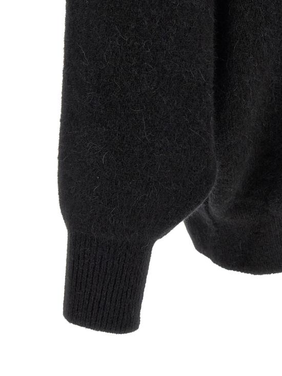  릭 오웬스 긴팔 티셔츠 마라부 스웨트셔츠 블랙 - RICK OWENS