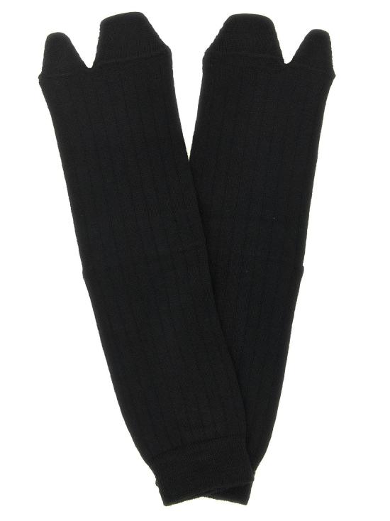  마르지엘라 양말 메종  울  블랙 - MAISON MARGIELA
