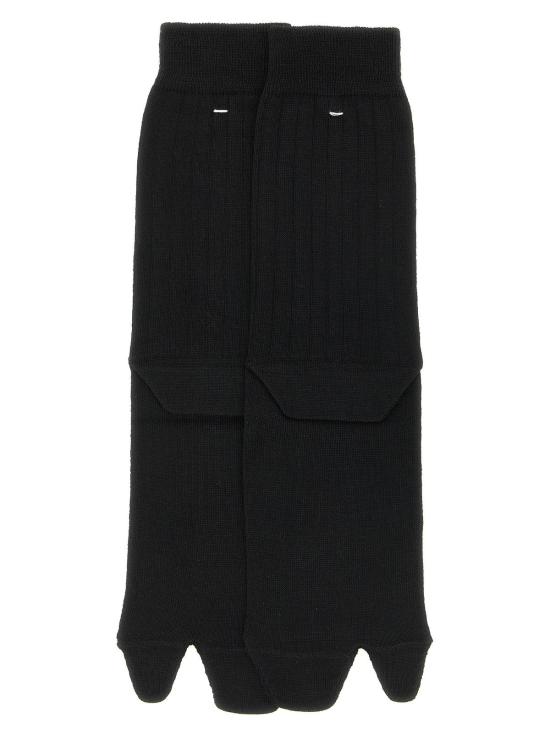  마르지엘라 양말 메종  울  블랙 - MAISON MARGIELA