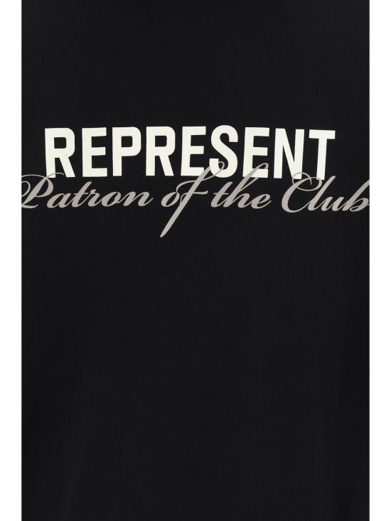  리프레젠트 긴팔 티셔츠 Represent Cotton 후드티 블랙 - REPRESENT