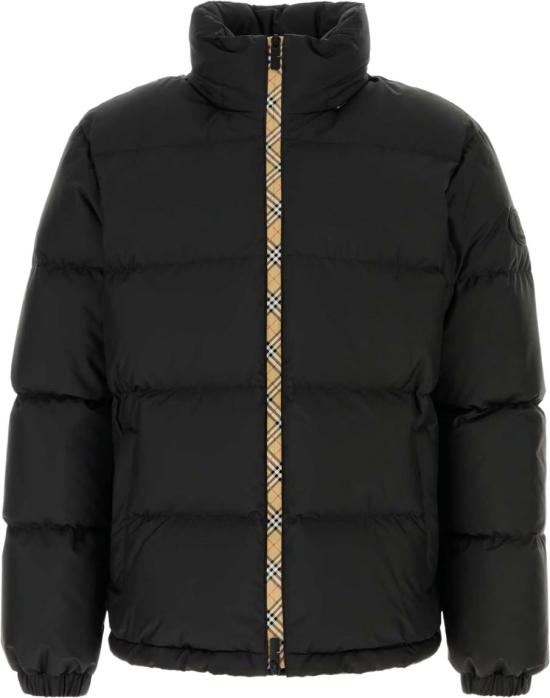 26FW 버버리 체크 테이프 스노우든 푸퍼 자켓 8110196A1189 BLACK