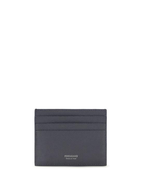  살바토레 페라가모 카드지갑 페라가모 간치니 카드 홀더 뉴 네이비 - SALVATORE FERRAGAMO