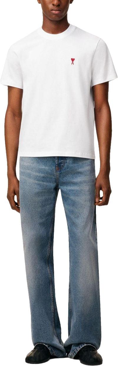 26FW 아미 탑 15824745464094 WHITE - AMI