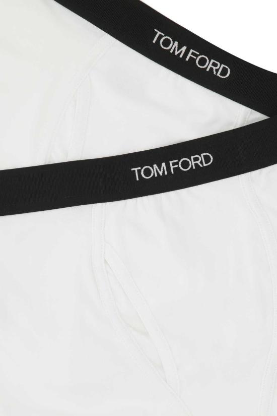  톰포드 언더웨어 톰 포드 스트레치 코튼 복서 세트 인티모 화이트 - TOMFORD