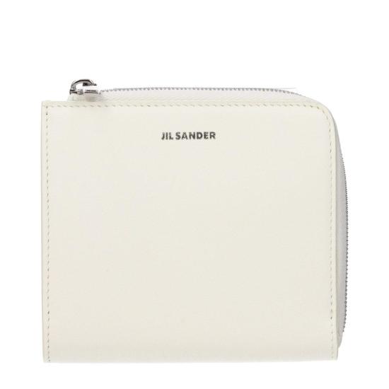  질샌더 지갑 질 샌더 가죽  화이트 - JIL SANDER