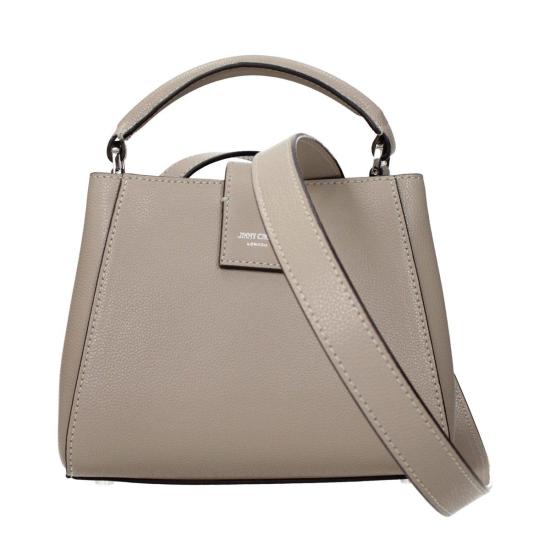  지미추 토트백 가죽 핸드백 그레이 - JIMMY CHOO