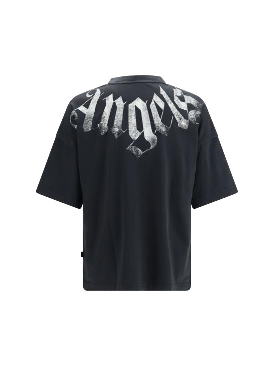 26FW 팜앤젤스 반팔 티셔츠 PAMAA003JR001 1003 BLACK - PALM ANGELS