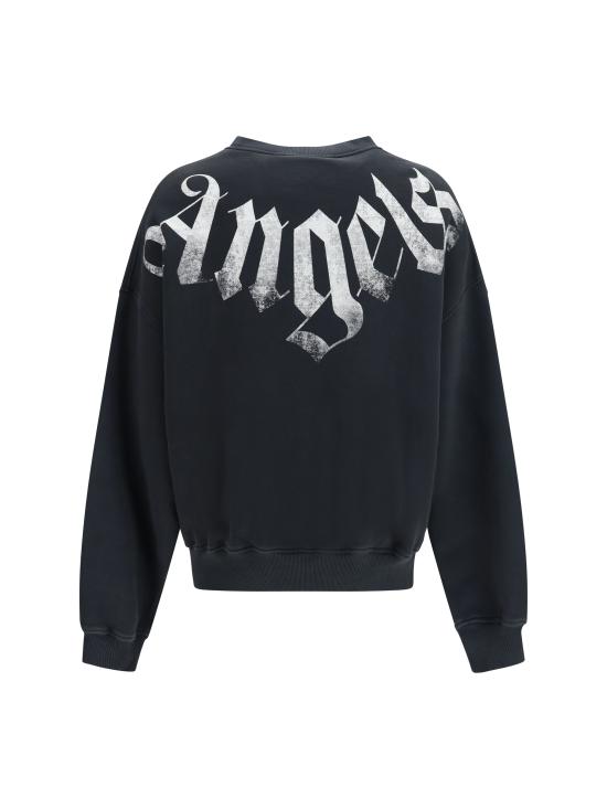 26FW 팜앤젤스 후드 티셔츠 PAMBA004FL001 1003 BLACK - PALM ANGELS