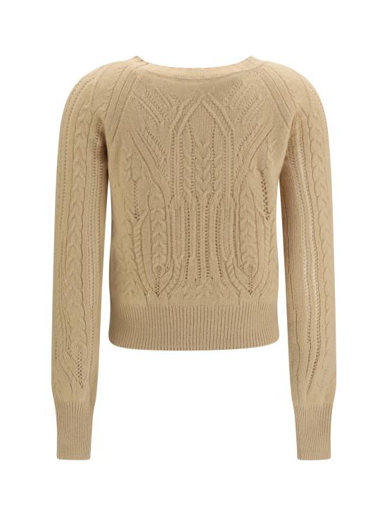 26FW 에르마노 설비노 스웨터 D495M316ZTW M4901 BEIGE - ERMANNO SCERVINO
