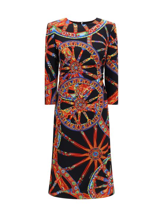 26FW 돌체앤가바나 원피스 F60ACTFSA9U HN6CL MULTICOLOUR