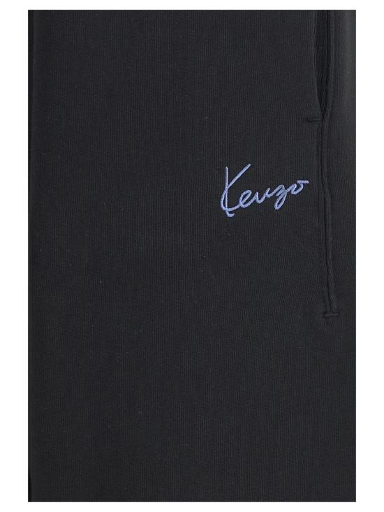  겐조 트레이닝/조거 팬츠 코튼 스웨트팬츠 블랙 - KENZO