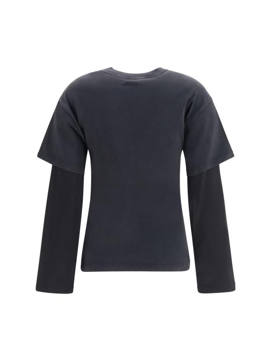 26FW 쿠레쥬 긴팔 티셔츠 326JTS275JS0305 B126 BLACK - COURREGES