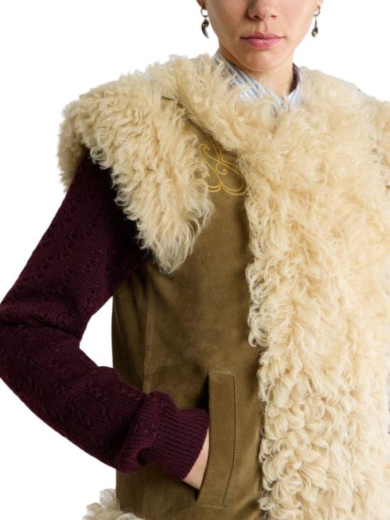 26FW 에트로 베스트 WROG0007AR11QM0428 BEIGE - ETRO