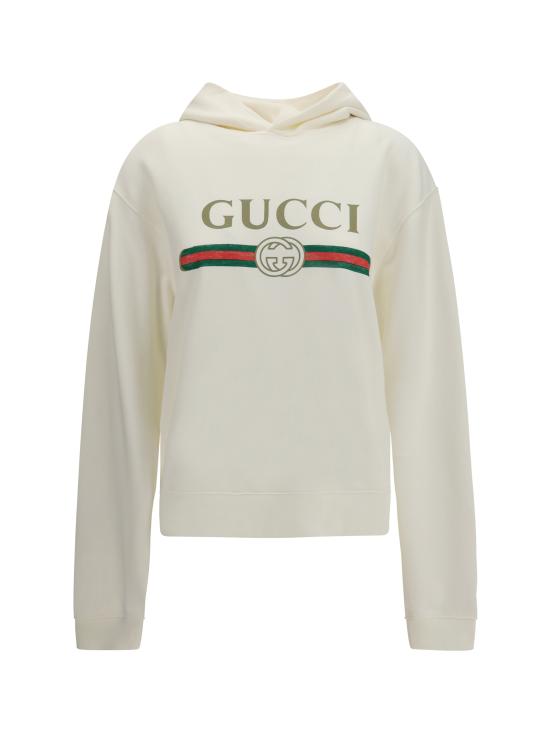 26FW 구찌 후드 티셔츠 865106XJHT8 9066 WHITE