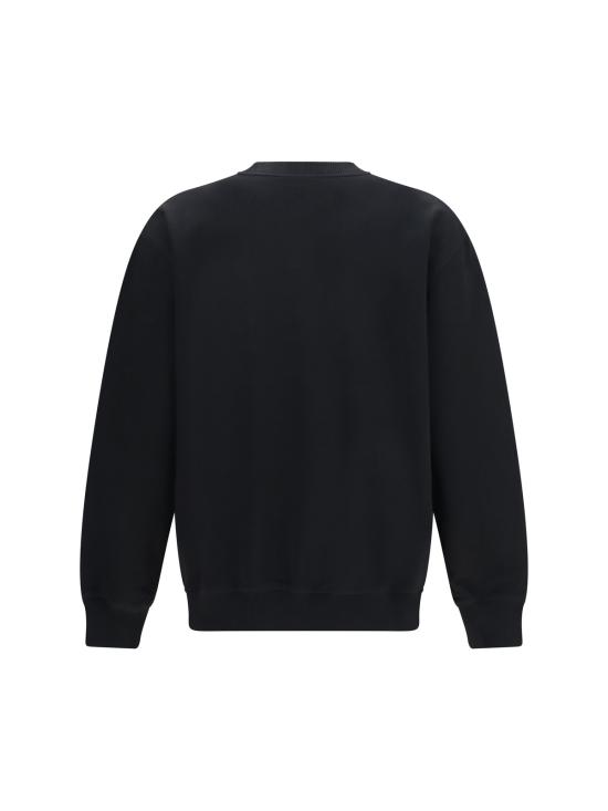  발망 긴팔 티셔츠 빈티지 자수 로고 스웨트셔츠 - BALMAIN