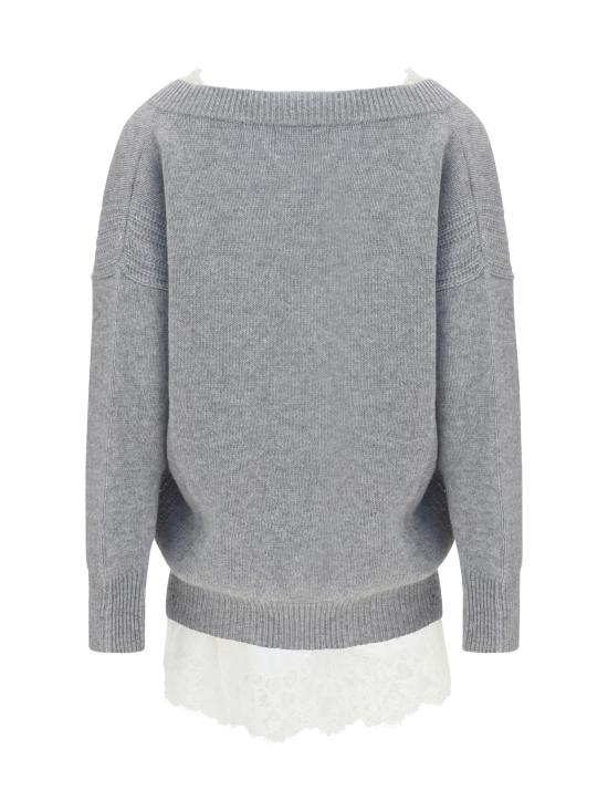 26FW 에르마노 설비노 원피스 D495Q302APCSPYI N1704 GREY - ERMANNO SCERVINO