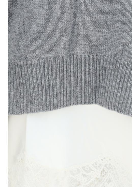 26FW 에르마노 설비노 원피스 D495Q302APCSPYI N1704 GREY - ERMANNO SCERVINO