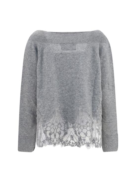 26FW 에르마노 설비노 스웨터 D495M312APTPYU N1704 GREY - ERMANNO SCERVINO