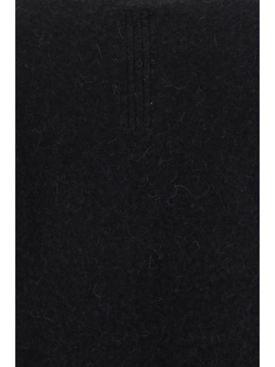 26FW 릭 오웬스 스웨터 RU02F4695KWP 09 BLACK - RICK OWENS