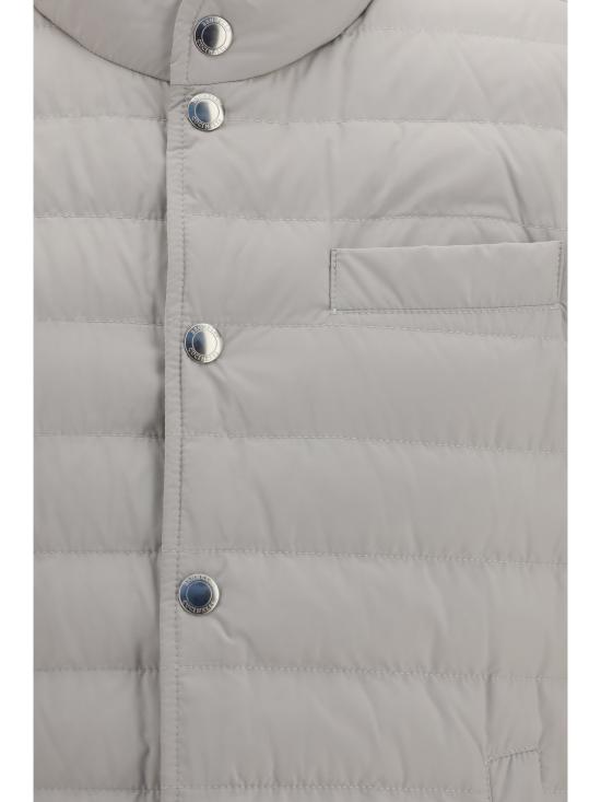 26FW 브루넬로 쿠치넬리 패딩 조끼 MV4081711 CCV68 WHITE - BRUNELLO CUCINELLI