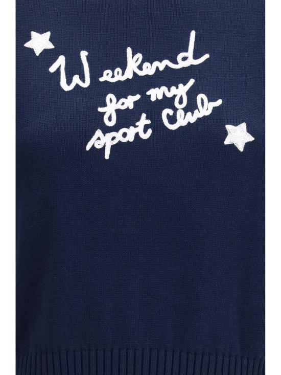 26FW 위켄드막스마라 스웨터 2625366191600 019 BLUE - WEEKEND MAX MARA