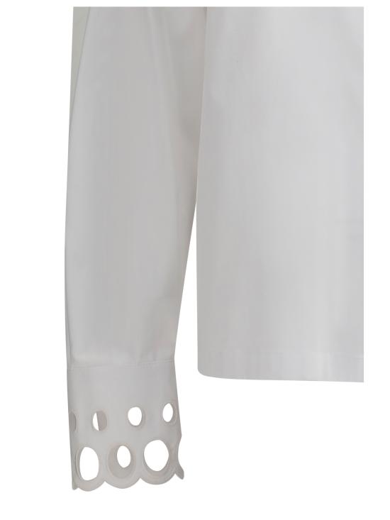 26FW 막스마라 스튜디오 셔츠 2626116011600 001 WHITE - MAX MARA STUDIO