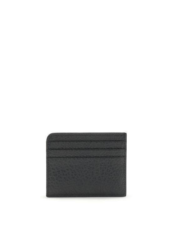  마르지엘라 카드지갑 메종  가죽 카드  블랙 - MAISON MARGIELA