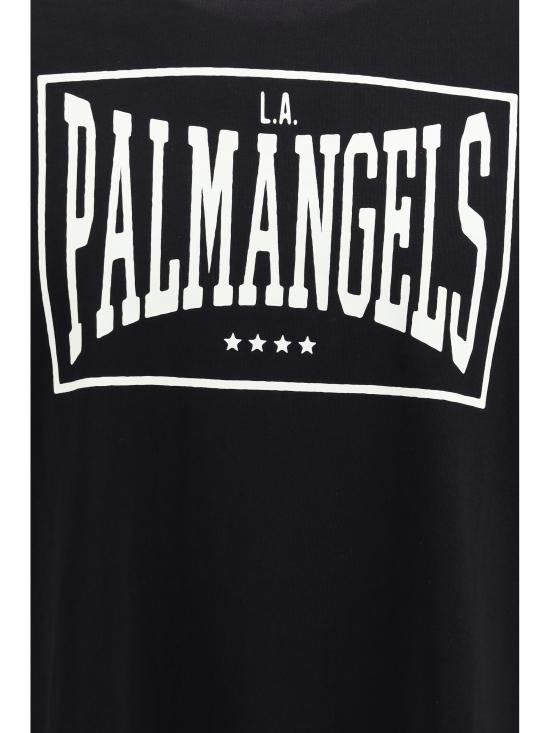 26FW 팜앤젤스 반팔 티셔츠 PAMAA003JR004 1003 BLACK - PALM ANGELS