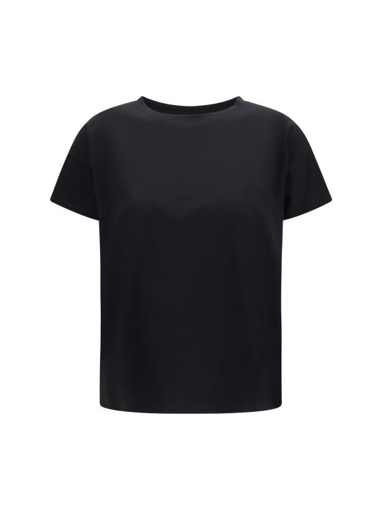 26FW 루루 드 세종 반팔 티셔츠 BASILUZZOLDS BLACK