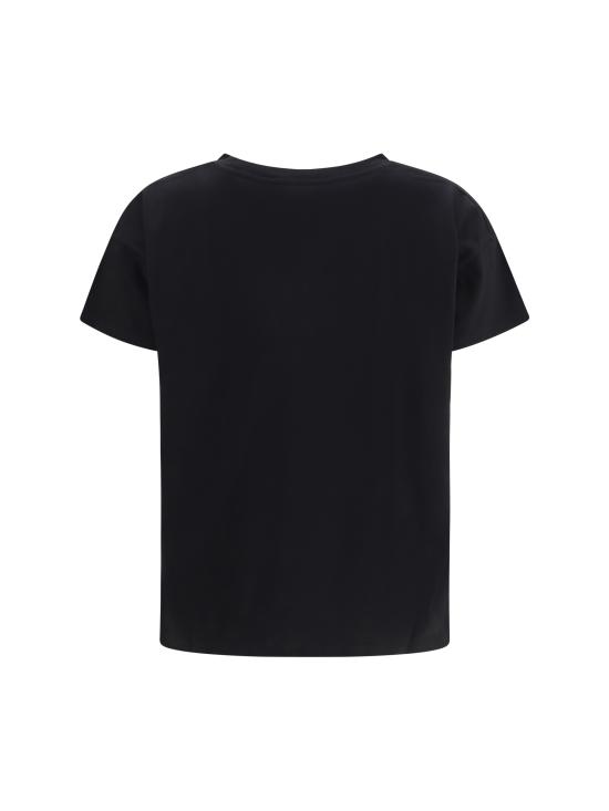 26FW 루루 드 세종 반팔 티셔츠 BASILUZZOLDS BLACK - LOULOU DE SAISON