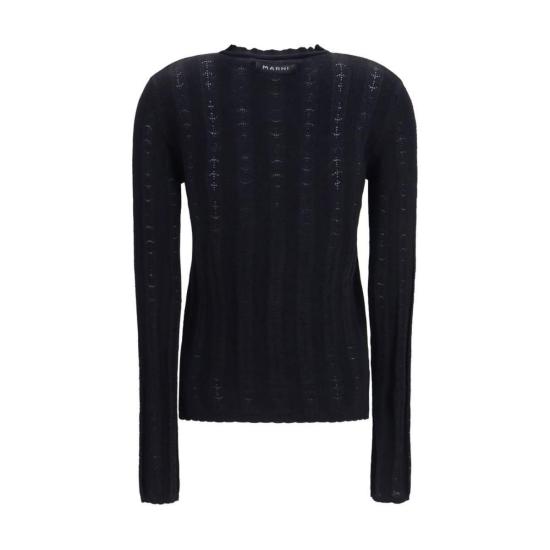 26FW 마르니 가디건 Marni Wool Ovis Aries 카디건 블랙 - MARNI