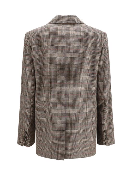 26FW 막스마라 스튜디오 수트 자켓 2626046041600 001 BROWN - MAX MARA STUDIO