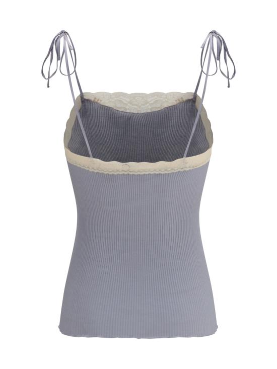 26SS 끌로에 민소매 티셔츠 CH26UJH47093 053 LIGHT BLUE - CHLOE