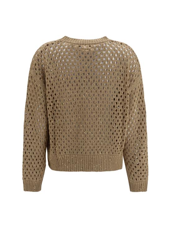 26FW 막스마라 스튜디오 스웨터 2626366141600 001 BEIGE - MAX MARA STUDIO