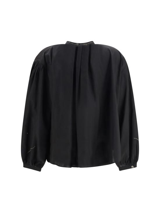 26FW 포르테포르테 블라우스 15048MYSHIRT F50A8017 BLACK - FORTE FORTE