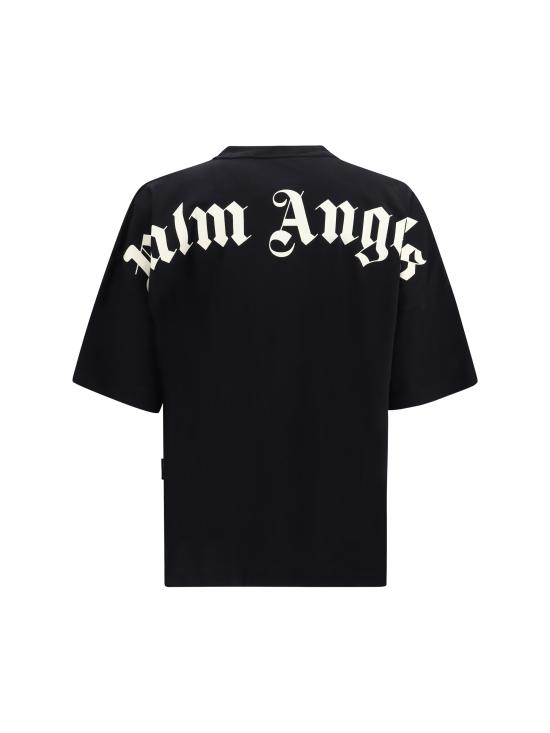 26FW 팜앤젤스 반팔 티셔츠 PAMAA005JR002 1003 BLACK - PALM ANGELS