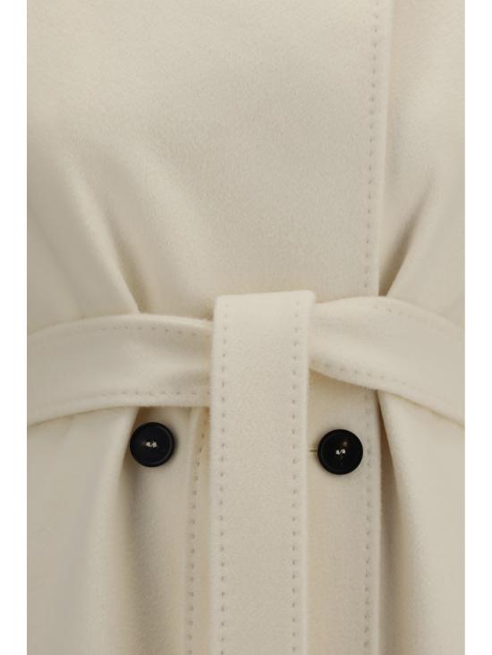 26FW 막스마라 스튜디오 코트 2626016061600 001 WHITE - MAX MARA STUDIO