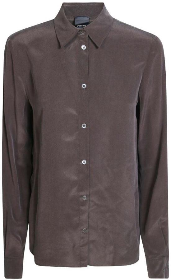 26FW 핑코 블라우스 105593A3L1L72 BROWN