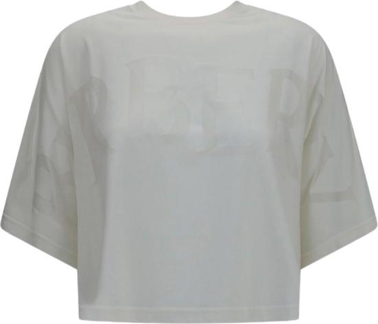 26FW 버버리 탑 8125870B7078 WHITE