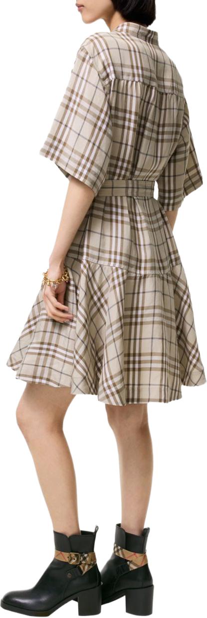 26FW 버버리 숏 원피스 8129690C5693 BEIGE - BURBERRY