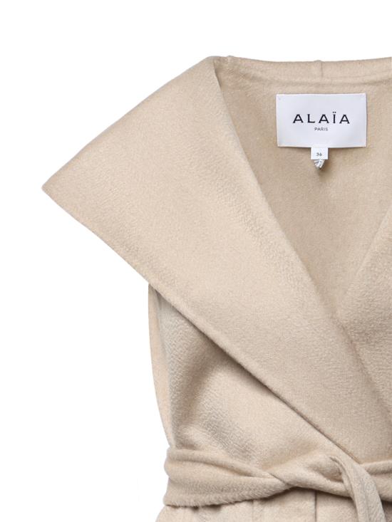 26FW 알라이아 수트 자켓 AA9V1305T500D 110 BEIGE - ALAIA